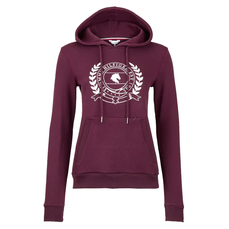 Tommy Hilfiger Women's Hoody - Deep Burgundy